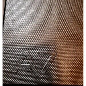 Audi A7 Maintenance Record Box Dealer Freebie Gunmetal 2012 Ring Embossed Files
